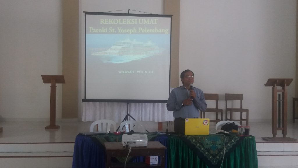 Umat Wilayah Paroki Santo Yoseph Mengikuti Rekoleksi Keluarga
