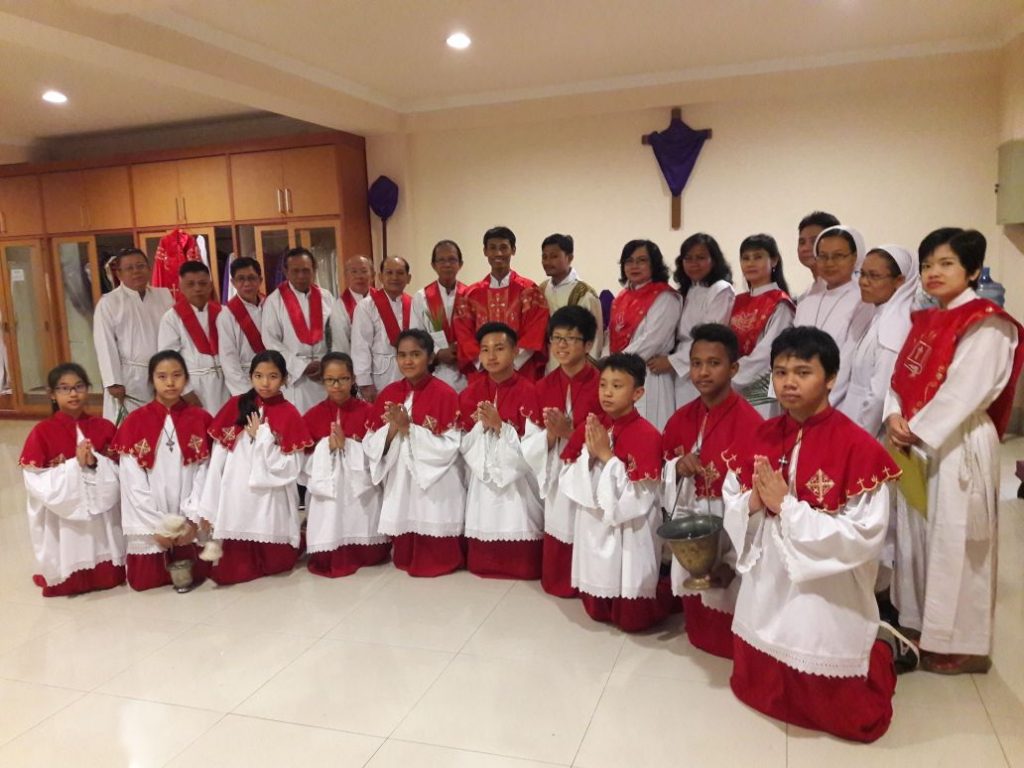 JADWAL PETUGAS LITURGI BULAN APRIL 2018