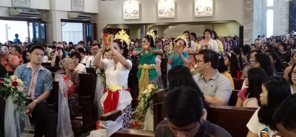 Misa Inkulturasi Menyambut BKSN 2019 Misa Inkulturasi Menyambut BKSN 2019