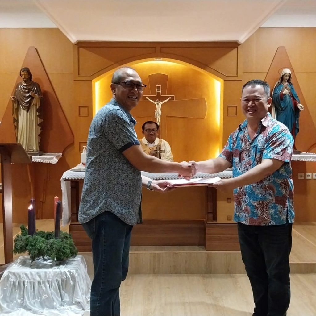 Djunaidi Komarudin Terpilih Kembali Menjadi Ketua Lingkungan Santo Donatus