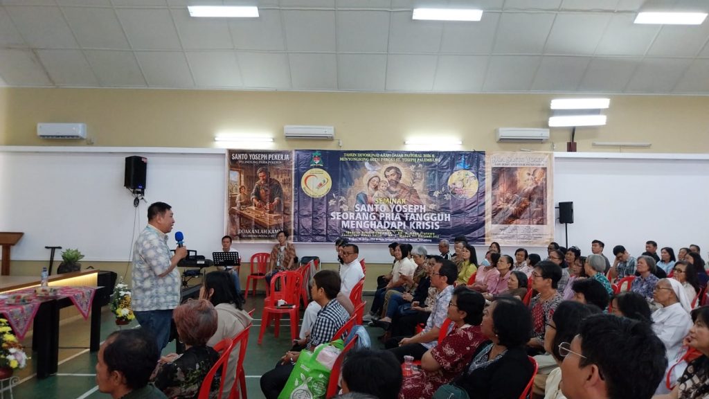 Seminar Santo Yoseph, Seorang Pria Tangguh Menghadapi Krisis