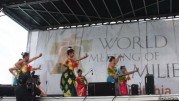 Grup Tari Indonesia di Philadelphia Tampil di Hadapan Paus Fransiskus