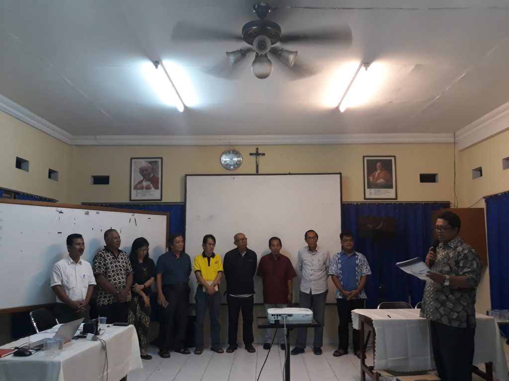 Terpilih Formatur Pengurus DPP Santo Yoseph Palembang