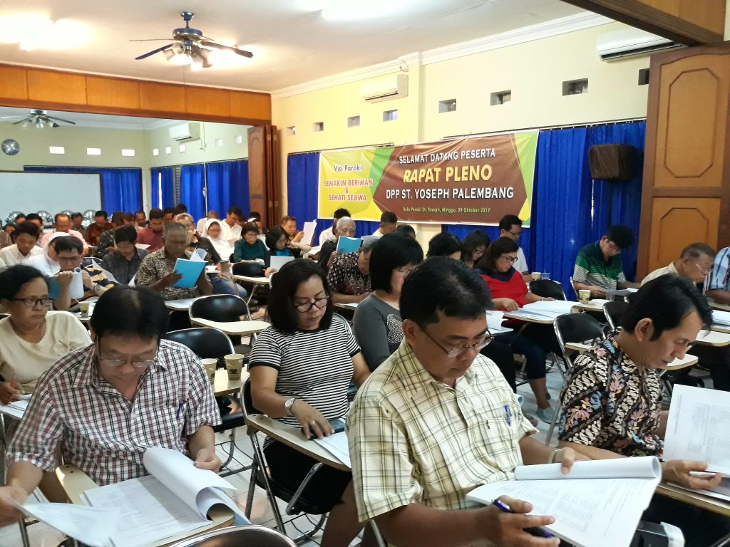 Rapat Pleno DPP Santo Yoseph Palembang Rapat Pleno DPP Santo Yoseph Palembang