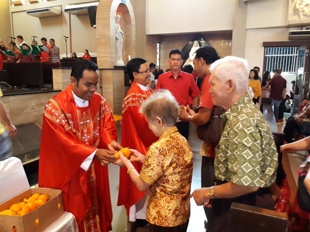 Perayaan Misa Syukur Imlek 2018 Perayaan Misa Syukur Imlek 2018