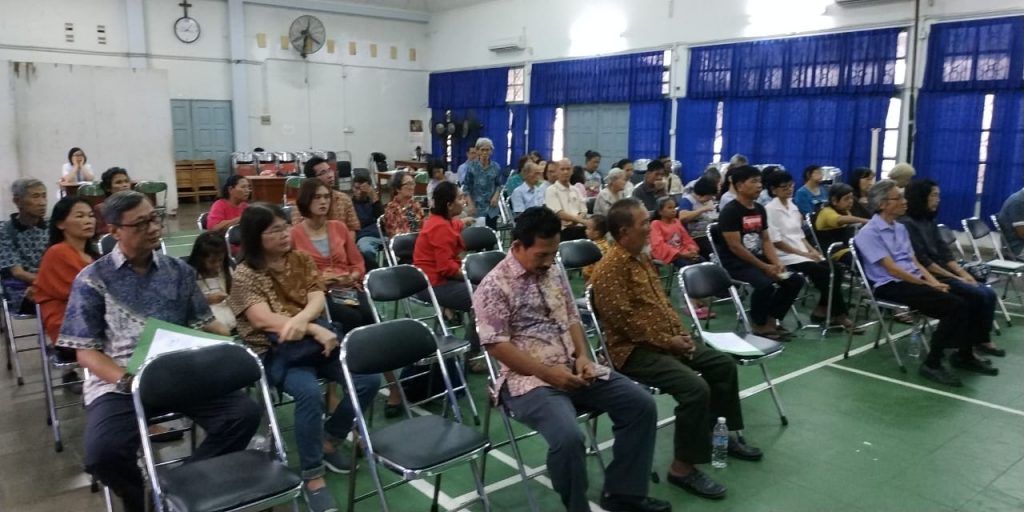 Temu Umat Penerima Bantuan Karitatif dan Pemeriksaan Kesehatan