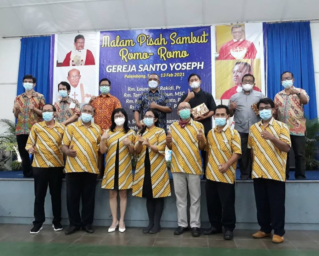 Pisah Sambut Para Romo Santo Yoseph Palembang Pisah Sambut Para Romo Santo Yoseph Palembang